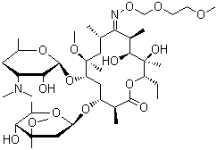 structure of CAS# 80214-83-1, Roxithromycin