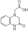 CAS # 80310-02-7, 1-Carboxymethyl-1,2,3,4-tetrahydroquinoxalin-3-one, 2-(3-Oxo-3,4-dihydroquinoxalin-1(2H)-yl)acetic acid