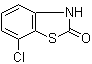 structure of CAS# 80416-76-8, 7-氯-2(3H)-苯并噻唑酮
