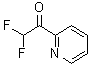 structure of CAS# 80459-00-3, 2,2-Difluoro-1-(2-pyridinyl)ethanone