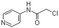 structure of CAS# 80650-46-0, 2-氯-N-4-吡啶基乙酰胺