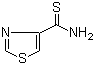 structure of CAS# 80653-66-3, 4-噻唑硫代甲酰胺