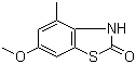 CAS # 80689-16-3, 6-Methoxy-4-methyl-2(3H)-benzothiazolone