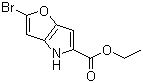CAS 登录号：80709-83-7, 2-溴-4H-呋喃并[3,2-b]吡咯-5-羧酸乙酯