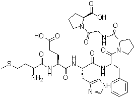 structure of CAS# 80714-61-0, 色脑肽