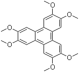 CAS # 808-57-1, 2,3,6,7,10,11-Hexamethoxytriphenylene