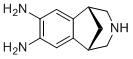 CAS # 808120-35-6, 2,3,4,5-tetrahydro-1,5-Methano-1H-3-benzazepine-7,8-diamine, (1S,8R)-10-azatricyclo[6.3.1.02,7]dodeca-2,4,6-triene-4,5-diamine