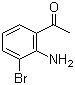 structure of CAS# 808760-02-3, 2'-氨基-3'-溴苯乙酮