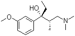(2S,3R)-1-(二甲基氨基)-3-(3-甲氧基苯基)-2-甲基-3-戊醇分子结构 (CAS 809282-20-0)