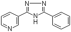 CAS 登录号：80980-09-2, 3-(5-苯基-4H-1,2,4-三唑-3-基)吡啶