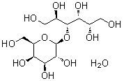 structure of CAS# 81025-04-9, 乳糖醇一水合物