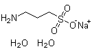 structure of CAS# 81028-90-2, 3-氨基-1-丙烷磺酸单钠盐二水合物
