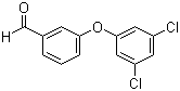structure of CAS# 81028-92-4, 3-(3,5-二氯苯氧基)苯甲醛
