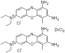 structure of CAS# 81029-05-2, Brilliant Cresyl Blue