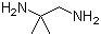 structure of CAS# 811-93-8, 1,1-Dimethyl-1,2-ethanediamine