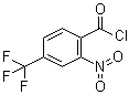 structure of CAS# 81108-81-8, 2-硝基-4-三氟甲基苯甲酰氯