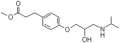 structure of CAS# 81147-92-4, 艾司洛尔