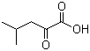 structure of CAS# 816-66-0, 4-Methyl-2-oxovaleric acid