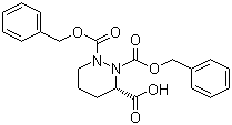 CAS # 816454-25-8, (3S)-Tetrahydro-1,2,3-pyridazinetricarboxylic acid 1,2-bis(phenylmethyl) ester