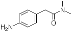 structure of CAS# 81709-36-6, 2-(4-氨基苯基)-N,N-二甲基乙酰胺