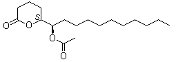 CAS # 81792-36-1, (6S)-6-[(1R)-1-(Acetyloxy)undecyl]tetrahydro-2H-pyran-2-one