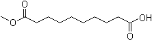 structure of CAS# 818-88-2, Monomethyl sebacate