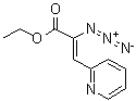 CAS 登录号：81803-59-0, 2-叠氮基-3-(吡啶-2-基)丙烯酸乙酯