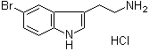 structure of CAS# 81868-12-4, 5-溴色胺盐酸盐