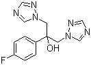 structure of CAS# 81886-51-3, 2-(4-Fluorophenyl)-1,3-bis(1,2,4-triazol-1-yl)propan-2-ol