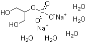 structure of CAS# 819-83-0, beta-甘油磷酸钠(五水)