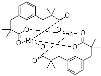 structure of CAS# 819050-89-0, 双(alpha,alpha,alpha',alpha'-四甲基-1,3-苯二丙酮)二铑