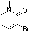 3-溴-1-甲基-1H-吡啶-2-酮分子结构 (CAS 81971-38-2)