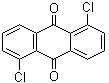 structure of CAS# 82-46-2, 1,5-Dichloroanthraquinone