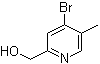 structure of CAS# 820224-83-7, (4-溴-5-甲基-2-吡啶基)甲醇
