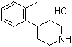 structure of CAS# 82212-02-0, 4-(2-甲基苯基)哌啶盐酸盐