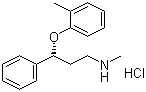 structure of CAS# 82248-59-7, Atomoxetine hydrochloride