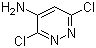 structure of CAS# 823-58-5, 3,6-Dichloropyridazin-4-amine