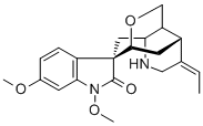 CAS 登录号：82375-30-2, 胡蔓藤碱丁, 4-脱甲基-11-甲氧基胡蔓藤碱乙