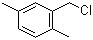 CAS # 824-45-3, 2,5-Dimethylbenzyl chloride, 1-Chloromethyl-2,5-dimethylbenzene