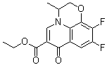 CAS # 82419-34-9, Ethyl 9,10-difluoro-3-methyl-7-oxo-2,3-dihydro-7H-pyrido[1,2,3-de]-1,4-benzoxazine-6-carboxylate