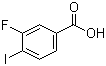 structure of CAS# 825-98-9, 3-氟-4-碘苯甲酸