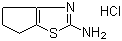 structure of CAS# 82514-58-7, 2-氨基-5,6-二氢-4H-环戊并噻唑盐酸盐