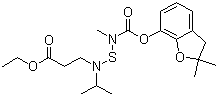 structure of CAS# 82560-54-1, Aminofuracarb
