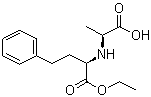 structure of CAS# 82717-96-2, N-[(S)-(+)-1-(Ethoxycarbonyl)-3-phenylpropyl]-L-alanine