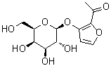 CAS # 82756-28-3, O-Galactosyl isomaltol, 1-[3-(beta-D-Galactopyranosyloxy)-2-furanyl]ethanone, 2-Acetyl-3-furyl-beta-D-galactopyranoside, Galactosylisomaltol