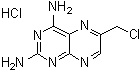 6-(氯甲基)-2,4-蝶啶二胺单盐酸盐分子结构 (CAS 82778-08-3)
