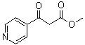 structure of CAS# 829-45-8, 3-氧代-3-(4-吡啶基)丙酸甲酯