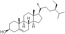 structure of CAS# 83-46-5, beta-谷甾醇