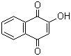 structure of CAS# 83-72-7, 2-羟基-1,4-萘醌