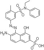 CAS 登录号：83027-46-7 (12217-35-5), 酸性红 118